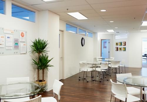 EC Vancouver student lounge